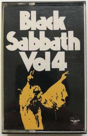 Black Sabbath - Vol 4 - Paranoid - Titoli vari - Cassetta - Prima stampa - 19721996
