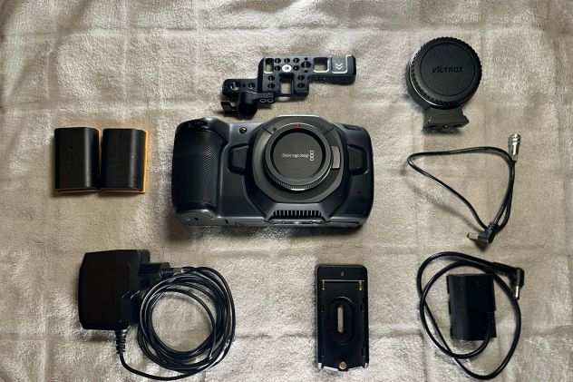 Blackmagic Pocket Cinema Camera 4K  VILTROX EF-M2 II  Accessory