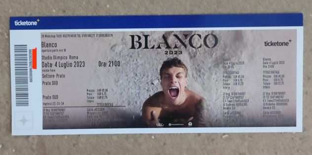 Blanco - 4 luglio Roma