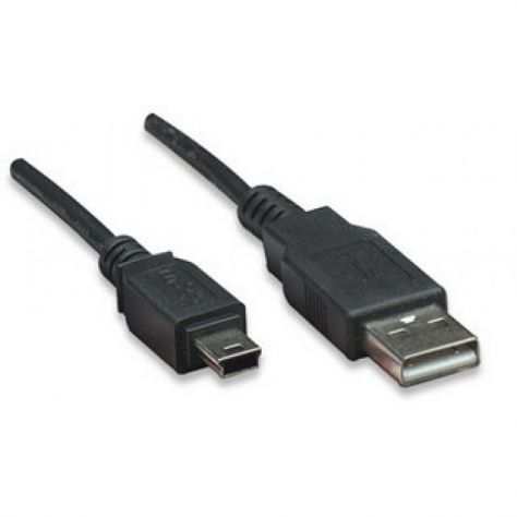 BLOCCO N. 5 CAVI USB 2.0 A MASCHIO  MINI B E ALTRO