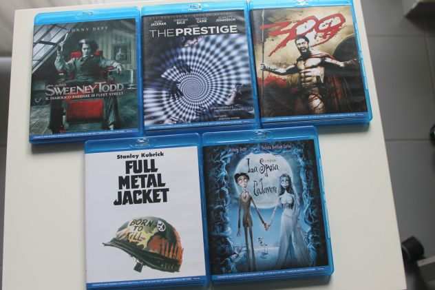 Blu-Ray e DVD originali nuovi mai usati