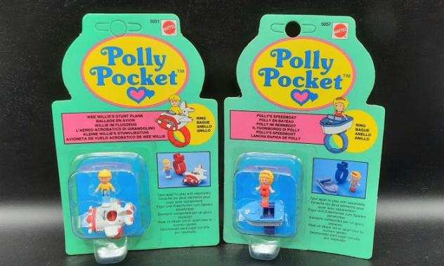 Bluebird Toys - Action figure Polly Pocket Laereo acrobatico di Girandolino, Il Fuoribordo di Polly - Cina