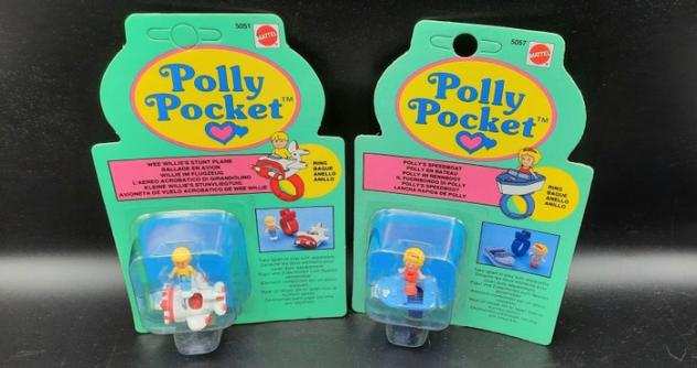 Bluebird Toys - Action figure Polly Pocket Laereo acrobatico di Girandolino, Il Fuoribordo di Polly - Cina