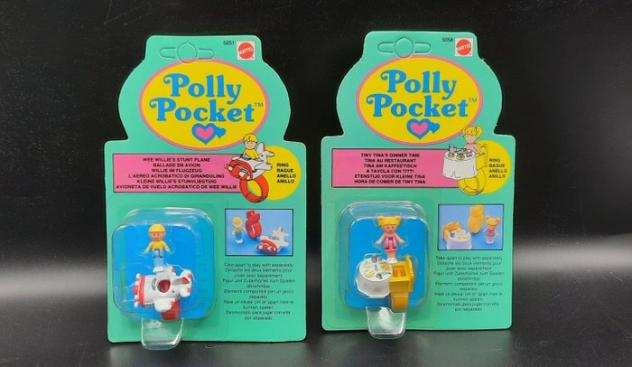 Bluebird Toys - Action figure Polly Pocket Mattel Laereo acrobatico di Girandolino, A Tavola con Titti - Cina