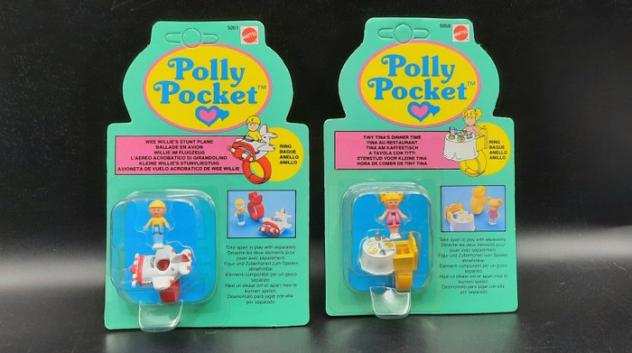 Bluebird Toys - Action figure Polly Pocket Mattel Laereo acrobatico di Girandolino, A Tavola con Titti - Cina