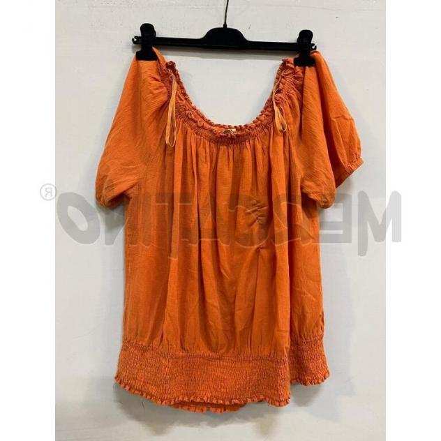 Blusa donna arancione michael kors tg m