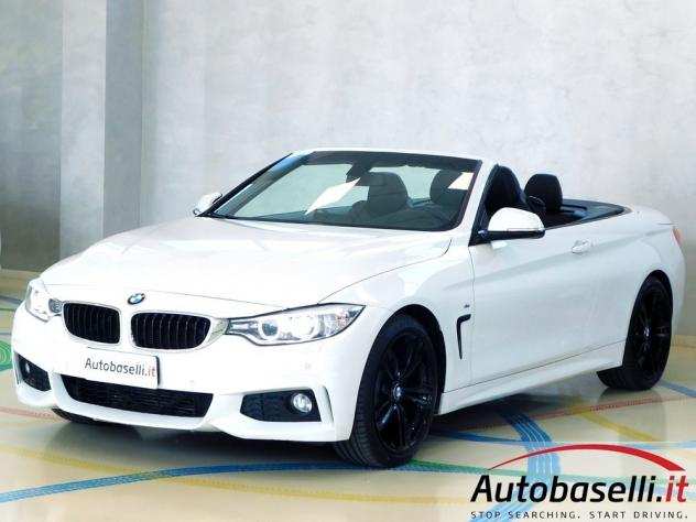 Bmw 425 D CABRIO MSPORT 218CV AUTOMATICA PELLE XENO LED