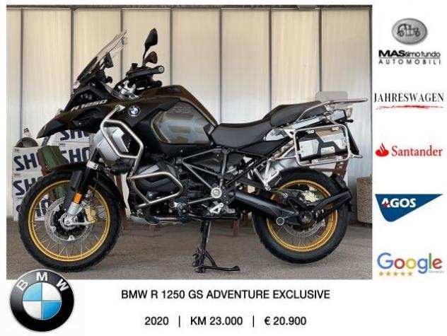 Bmw R 1250 GS Adventure Exclusive 3 pack Dynamic, Touring, Comfort