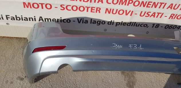 BMW SERIE 3 F31 PARAURTI PARAURTO POSTERIORE FANALINI FENDINEBBIA POSTERIORE