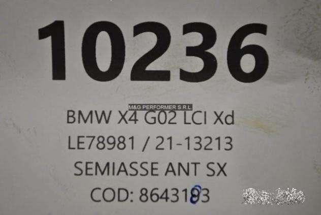 BMW X4 G02 LCI xD SEMIASSE ANTERIORE SX  10236