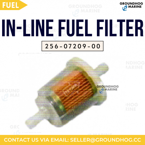 Boat IN-LINE FUEL FILTER (516rdquo)