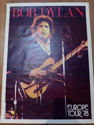 Bob Dylan - Bob Dylan - Europe Tour 78 - Poster - Heavy Stock Paper