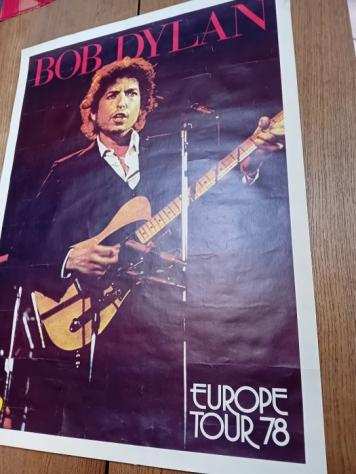 Bob Dylan - Bob Dylan - Europe Tour 78 - Poster - Heavy Stock Paper