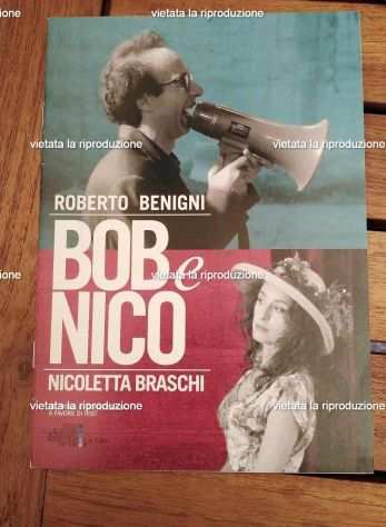 Bob e Nico opuscolo mostra 2011 Benigni Braschi Cineteca Bologna Bertolucci RARO