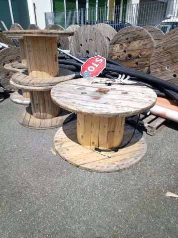 BOBINE IN LEGNO - PER TAVOLI GIARDINO O ARREDAMENTO