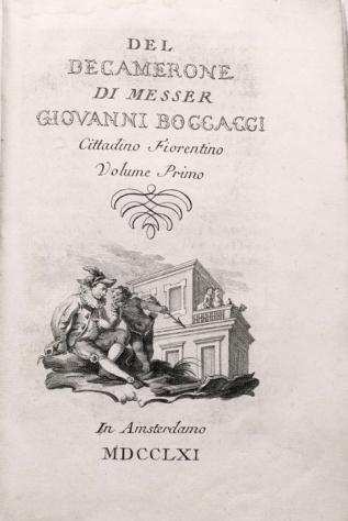 Boccaccio - Decamerone - 1761
