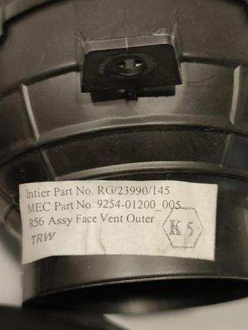 BOCCHETTE ARIA CRUSCOTTO MINI Cooper S 9254-01200 N16B16A (06)