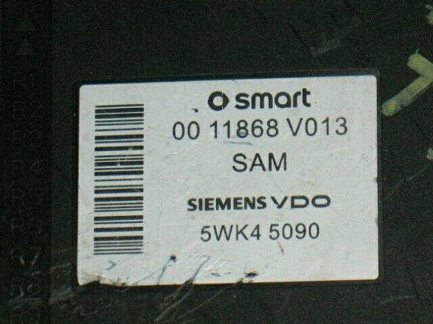 BODY SAM SMART FORTWO 450 00 11868 V013 5WK45090 0011868V013