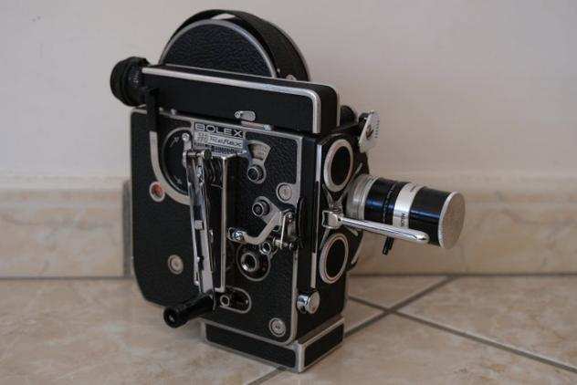 Bolex H8 Reflex  P.Angeniex Paris f.6-80mm 11.2  macro switar 12,5mm  acc. Cinepresa
