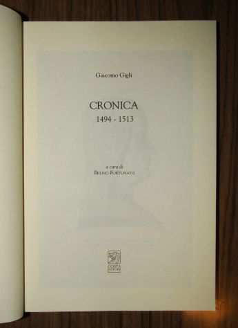 Bologna, Giacomo Gigli, Cronica 1494 - 1513