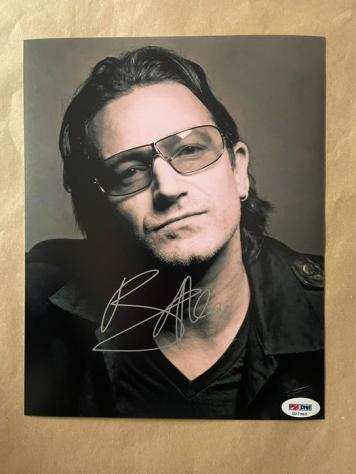 Bono Vox - Signed Photo - PSA COA - Photo - Certificato