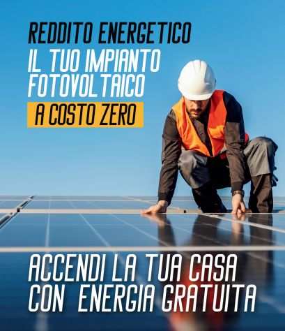 Bonus Reddito Energetico per Fotovoltaico