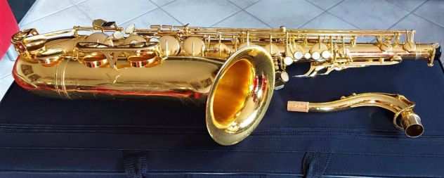 BORGANI JUBILEE Sax Tenore Oro 24 Kt Vintage Revisionato (Garanzia)