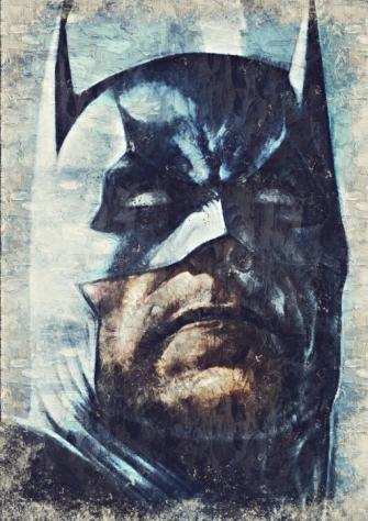 Boriani - Batman portrait, Oil limited edition 35