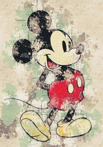 Boriani - Mickey Mouse mixed mode - limited edition 15 - 42 x 29 cm