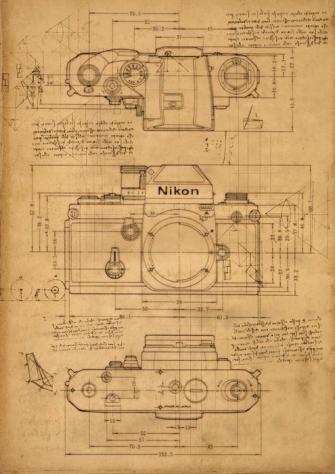 Boriani - Nikon, Da Vinci Series - limited edition 45