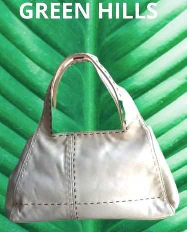 Borsa Green Hills ecru vera pelle Borsa a mano Green Hills ecru vera pelle