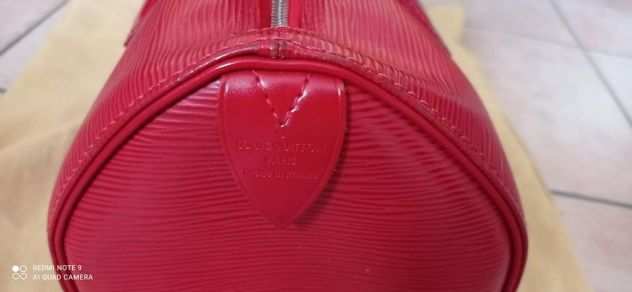 Borsa Louis Vuitton Speedy epi rossa