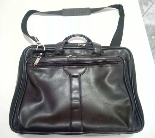 Borsa ufficio portatile in pelle misura grande