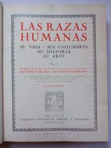 Bosch Gimpera - Las Razas Humanas - 1945