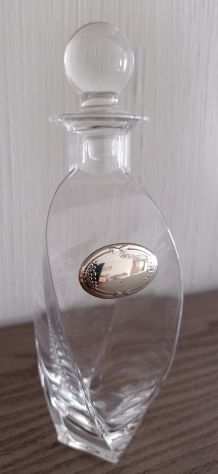 Bottiglia per Rosolio con inserto in Argento 925