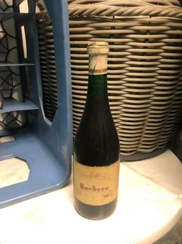 Bottiglia vino Barbera, 0,75L 1980