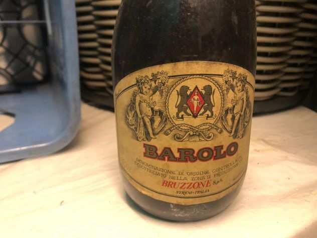 Bottiglia vino Barolo, 0,75L Bruzzone 1974