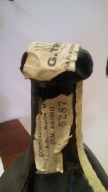 Bottiglia vino Fara D.O.C. 1978
