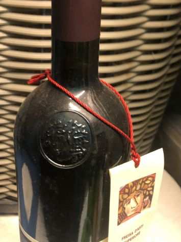 Bottiglia vino Freisa Cagrave del Prete, 0,75L 1983