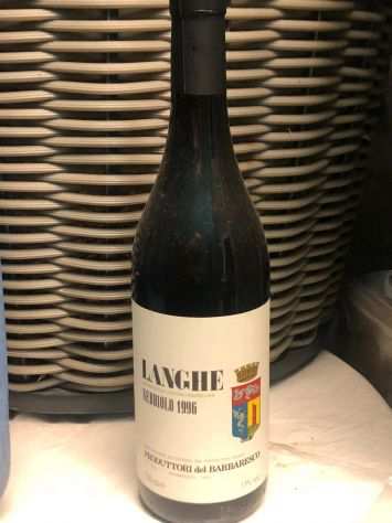 Bottiglia vino Nebbiolo Produttori del Barbaresco, 0,75L 1996