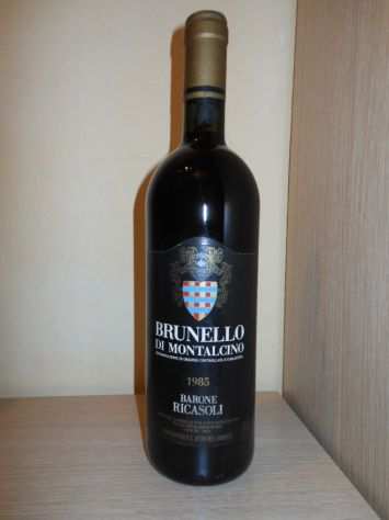 BOTTIGLIE BRUNELLO DI MONTALCINO 1983 e 1985