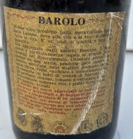 Bottiglie di Barolo