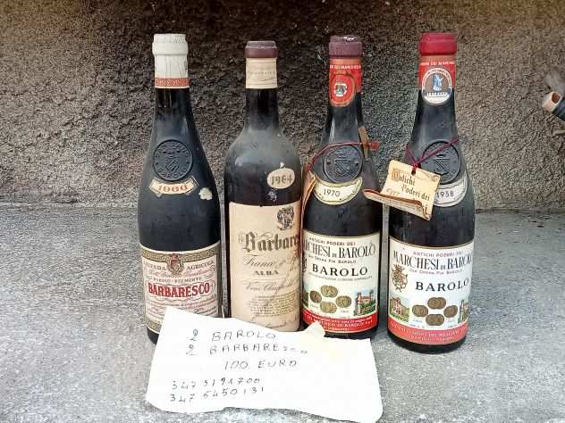 Bottiglie vino da collezione