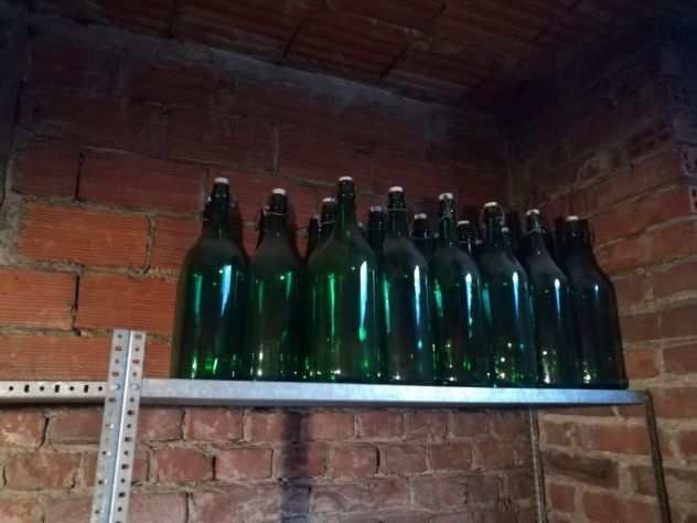 Bottiglioni per vino vetro verde