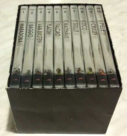 BOX COFANETTO 10 DVD I MITI DEL CALCIO PLATINUM COLLECTION