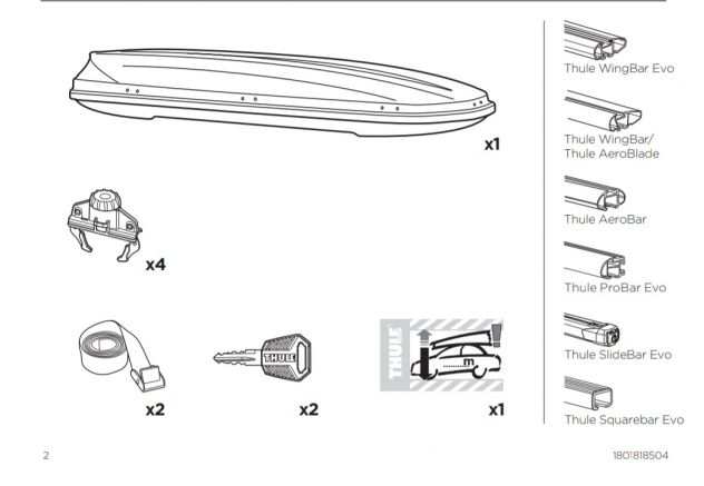 Box da tetto THULE 700 PACIFIC