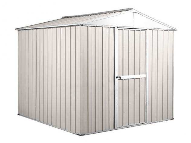 Box in Acciaio Zincato Casetta da Giardino in Lamiera 2.75 x 1.75 m x h2.12 m - 87 KG ndash 4.81 metri quadri - BIANCO