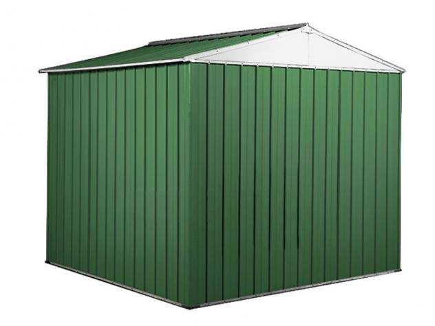 Box in Acciaio Zincato Casetta da Giardino in Lamiera 2.75 x 1.75 m x h2.12 m - 87 KG ndash 4.81 metri quadri - VERDE