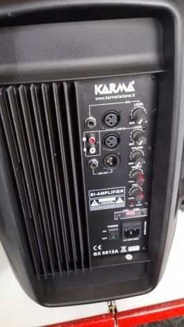 BOX KARMA BX6812A-350W-BIAMPLIFICATO-NUOVO