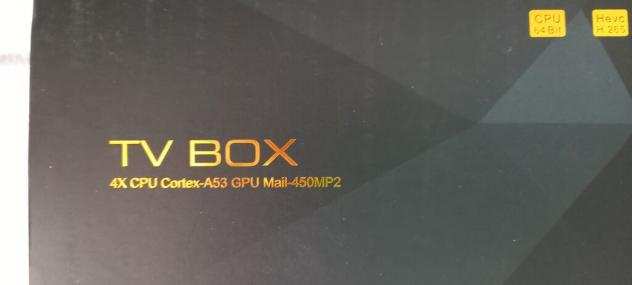 Box Tv Android 9.0 con 4 Gb Ram e 32 Gb Rom